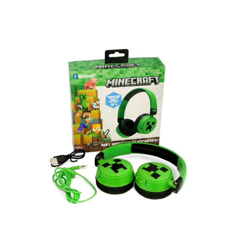 OTL Minecraft kids wireless headphones, UK version