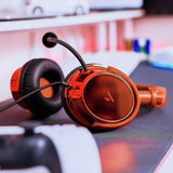 Stealth C6-100 gaming headset orange red - British product