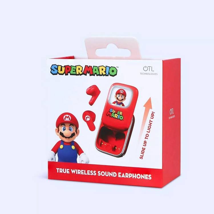 OTL Technologies Super Mario Slide TWS earphones, imported from the UK