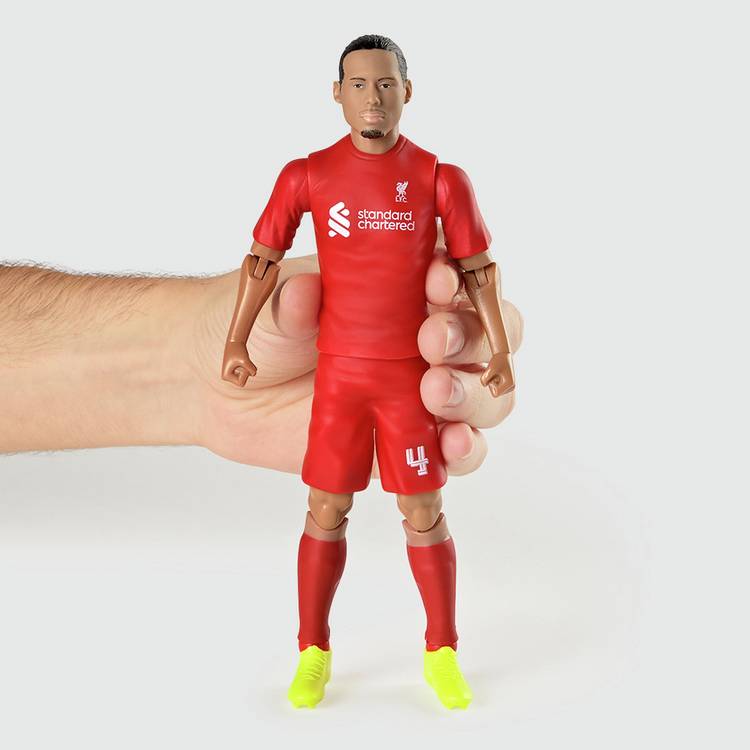 Banbo Liverpool Van Dijk action figure 24cm, imported from the UK