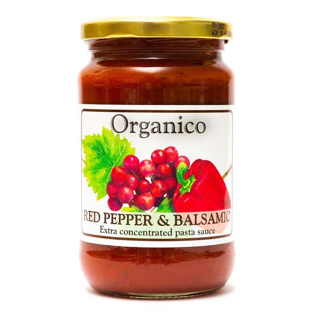 Organico Red Pepper & Balsamic Sauce   360g