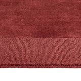 Habitat Simple Border burgundy wool rug 120x170cm (British brand)