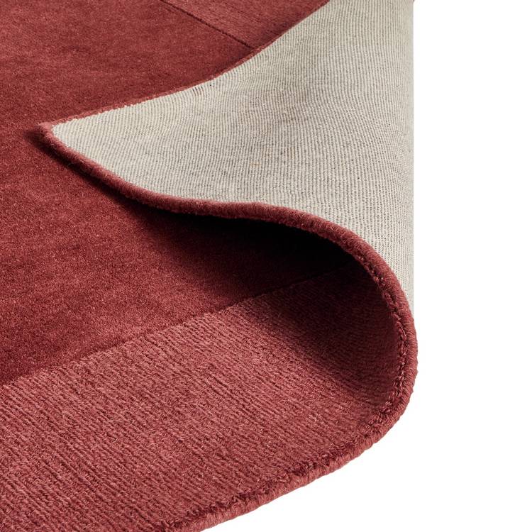 Habitat Simple Border burgundy wool rug 120x170cm (British brand)