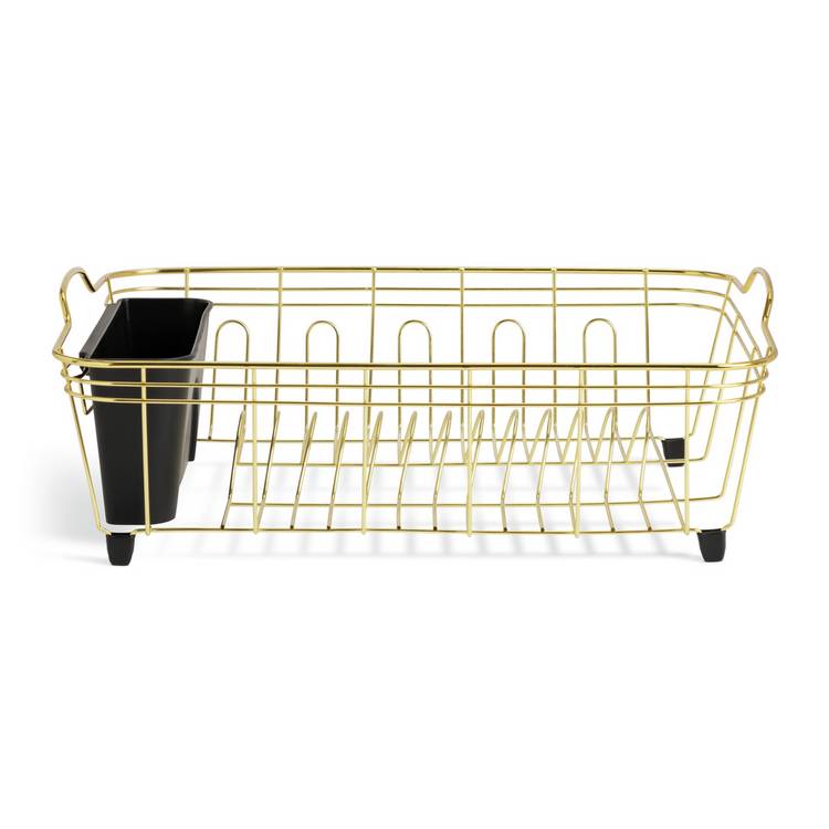 Habitat dish drainer brass finish (British brand)