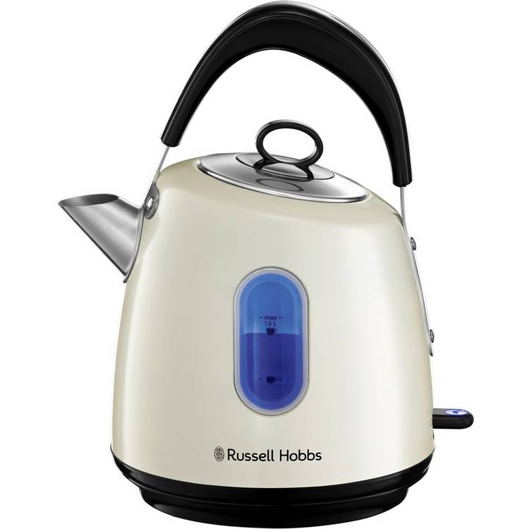 Russell Hobbs Stylevia cream kettle 1.5L, UK version