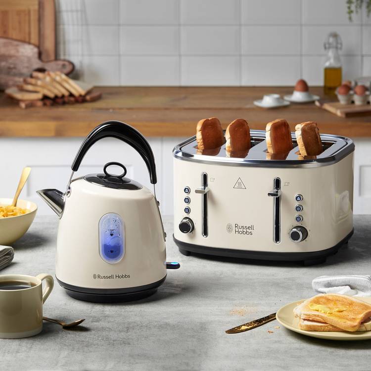 Russell Hobbs Stylevia cream kettle 1.5L, UK version