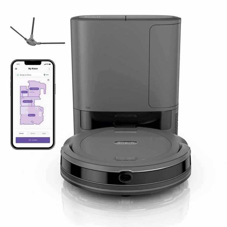 Shark robot vacuum with self-emptying base, UK version