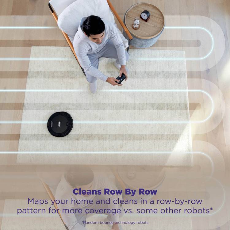 Shark robot vacuum with self-emptying base, UK version