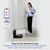 Shark robot vacuum with self-emptying base, UK version