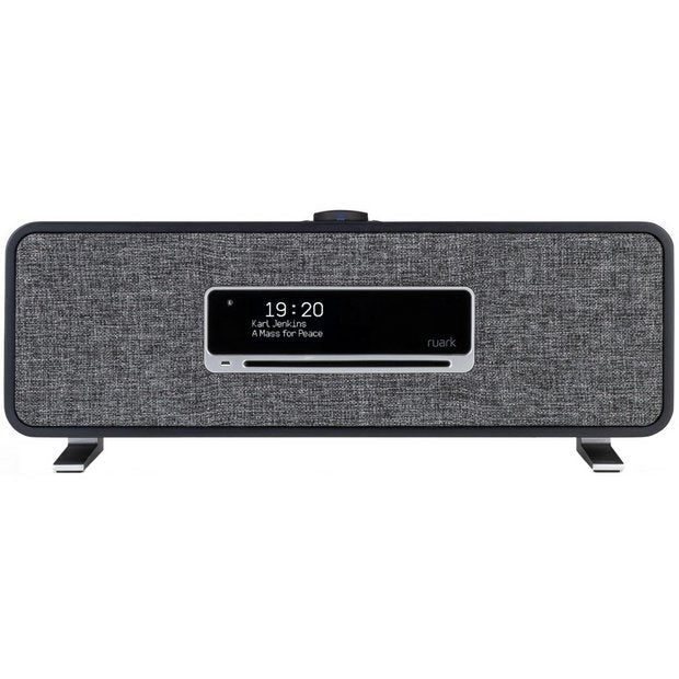 Ruark Audio compact music system satin charcoal - British product