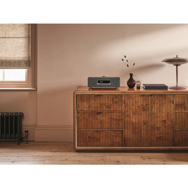 Ruark Audio R3S music system Rich Walnut (British brand)
