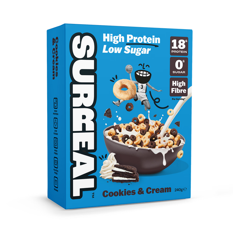 Surreal cereal cookies & cream 240g (British brand)