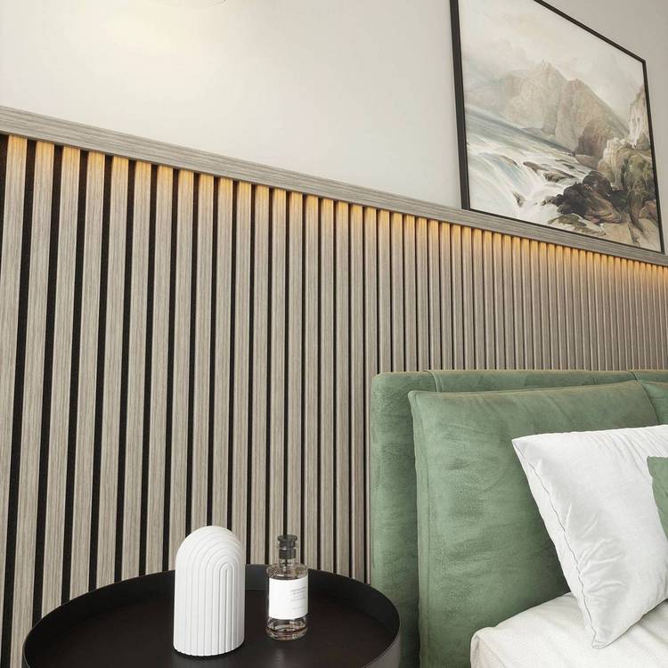 Kraus Alder Grey wall panel top cap 1.8m - British product