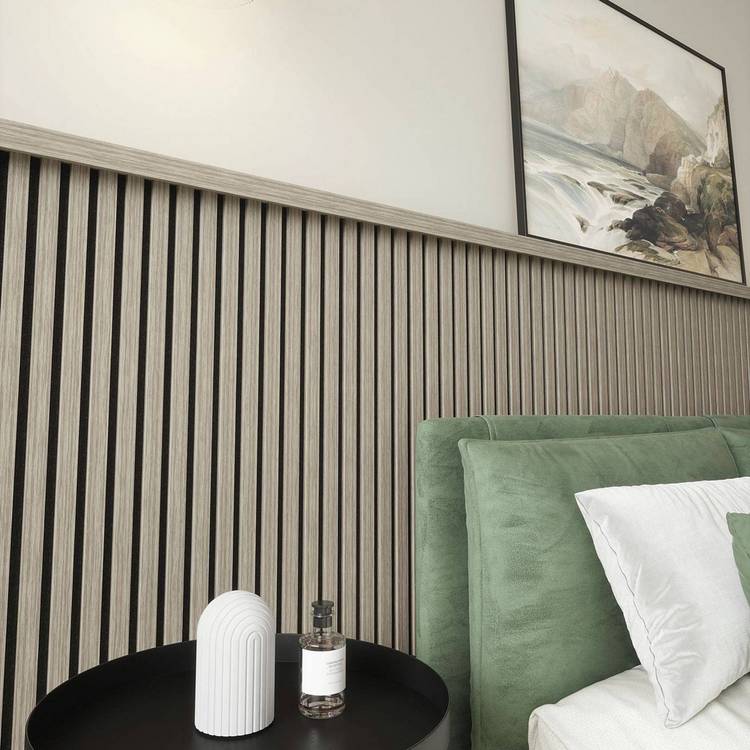 Kraus Alder Grey wall panel top cap 1.8m - British product