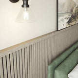 Kraus Alder Grey wall panel top cap 1.8m - British product