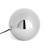 Habitat chrome globe table lamp 20cm, imported from the UK