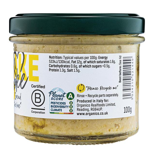 Organico Spring Artichoke Spread & Dip   100g