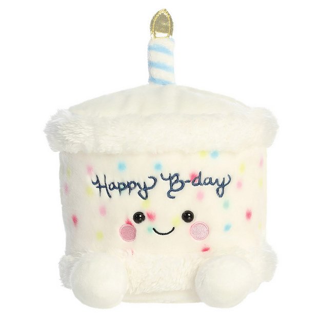 Aurora Palm Pals birthday cake soft toy (British brand)