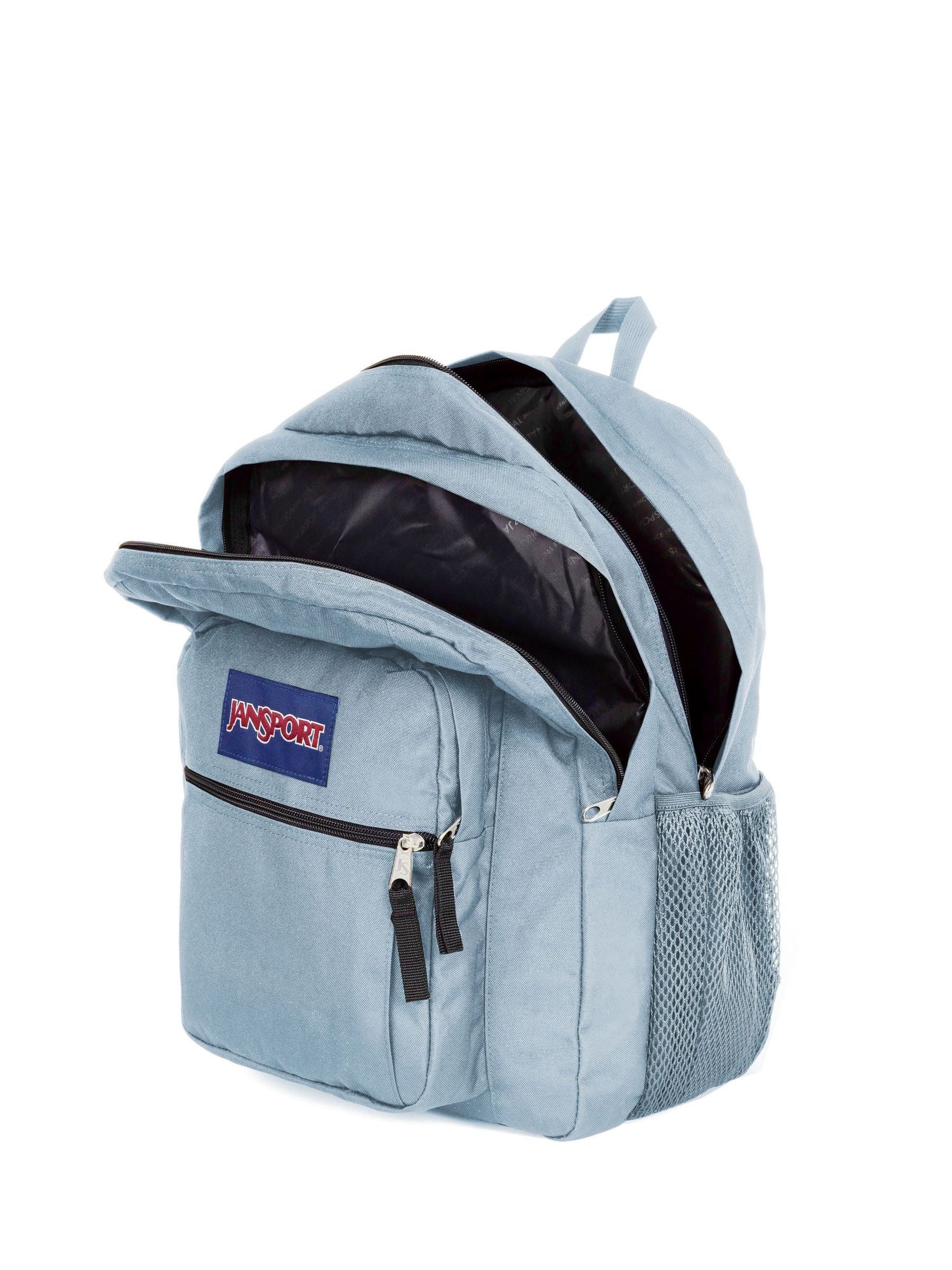 JanSport blue Big Student backpack laptop compartment - British product