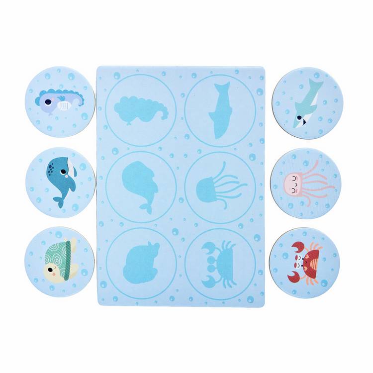 Chad Valley magnetic jigsaw daily routine, UK version