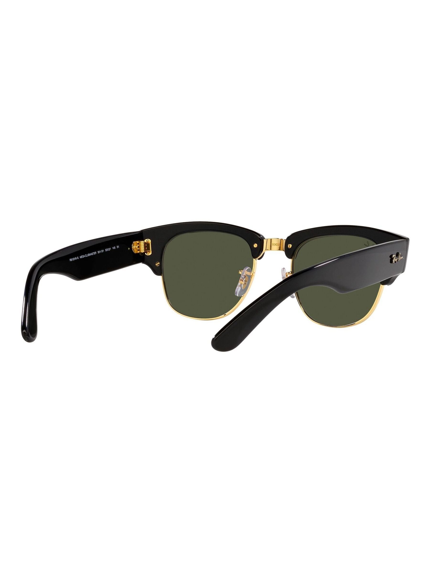 Ray-Ban Black Mega Clubmaster sunglasses, UK version