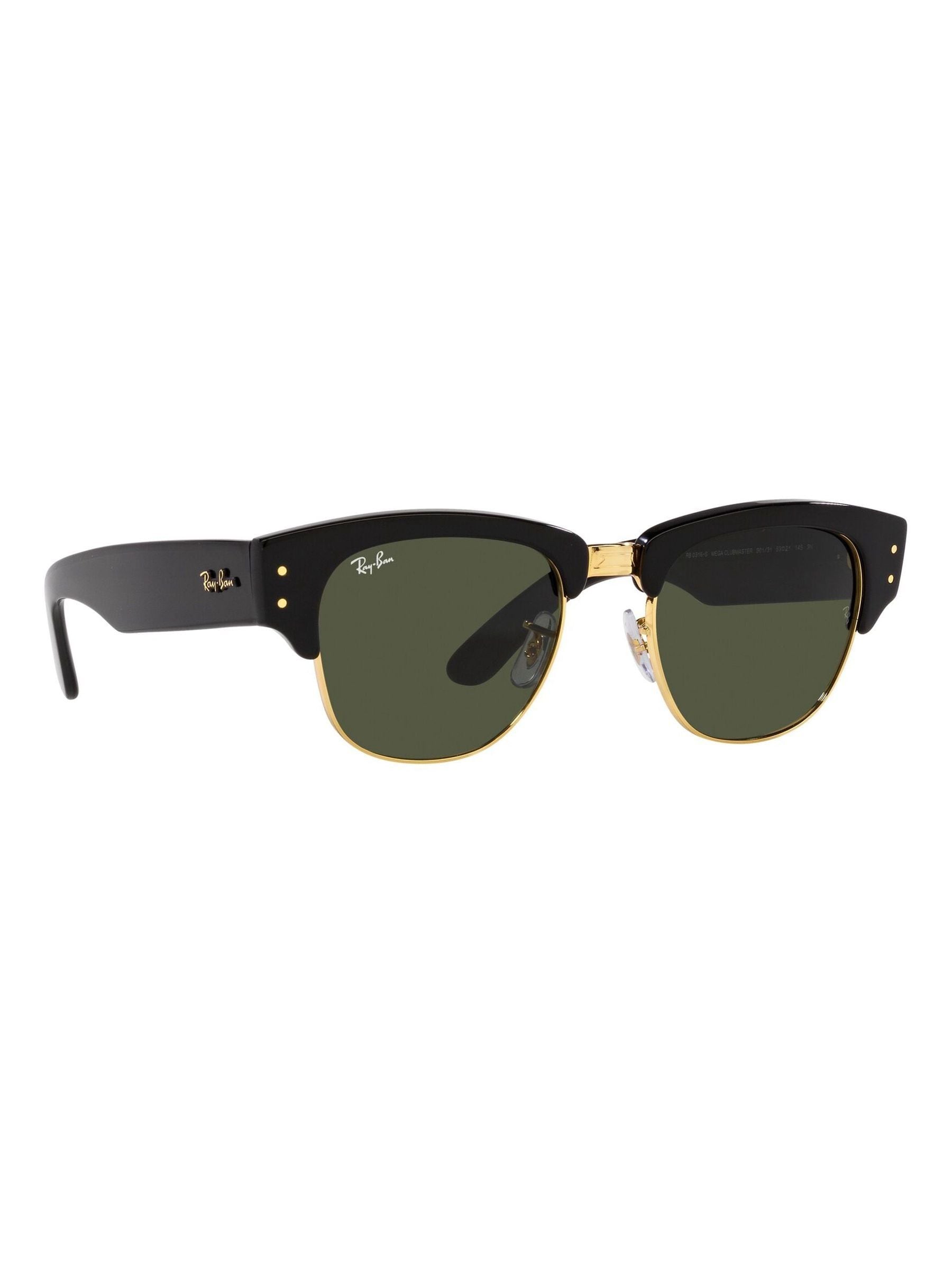 Ray-Ban Black Mega Clubmaster sunglasses, UK version