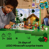 LEGO Minecraft Advent Calendar 2025 building set (British brand)