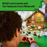 LEGO Minecraft Advent Calendar 2025 building set (British brand)