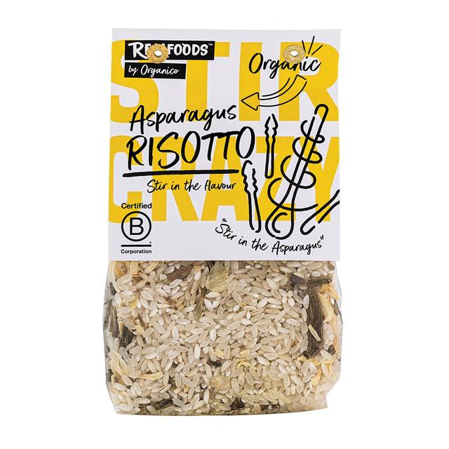 Organico Asparagus Risotto   250g GOODS M&S   