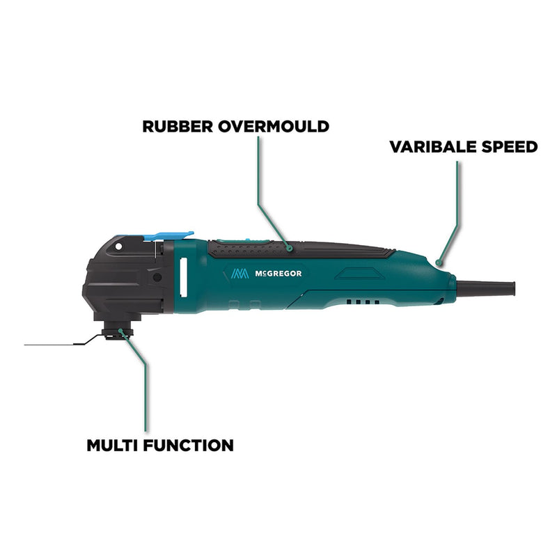 McGregor 300W 3-in-1 multi tool - British product