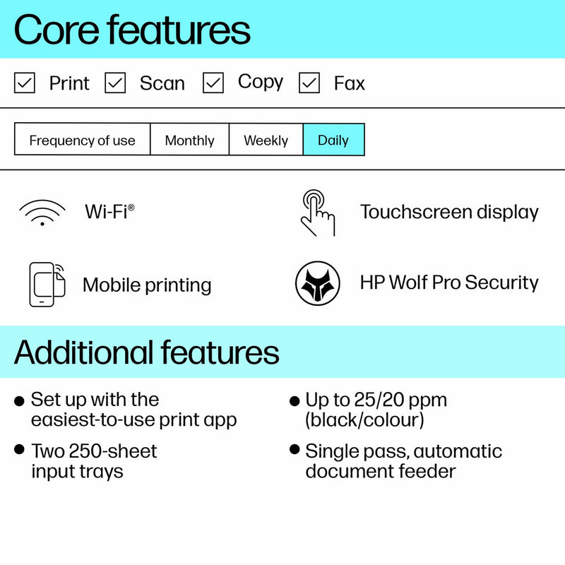 HP OfficeJet 9132e all-in-one printer, imported from the UK