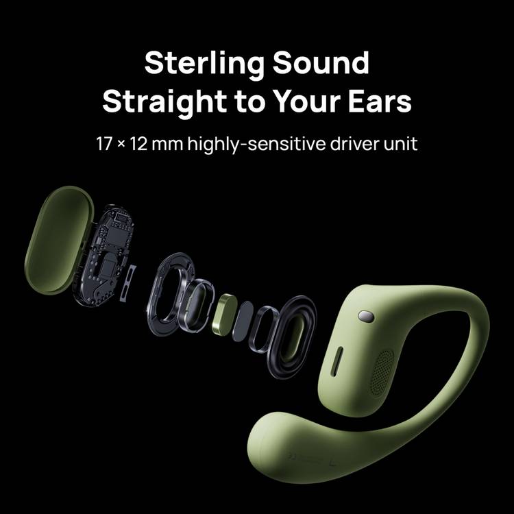 Huawei FreeArc open-ear wireless earbuds grey (British brand)