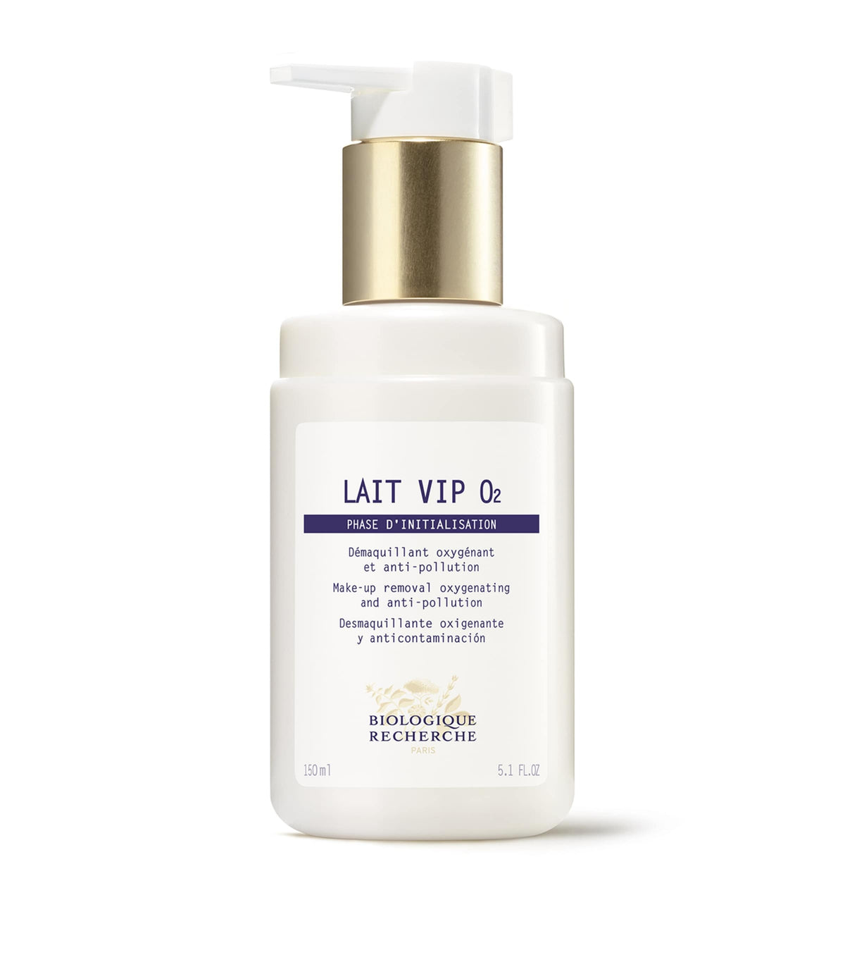 Biologique Recherche Lait VIP O2 cleanser 150ml - British product