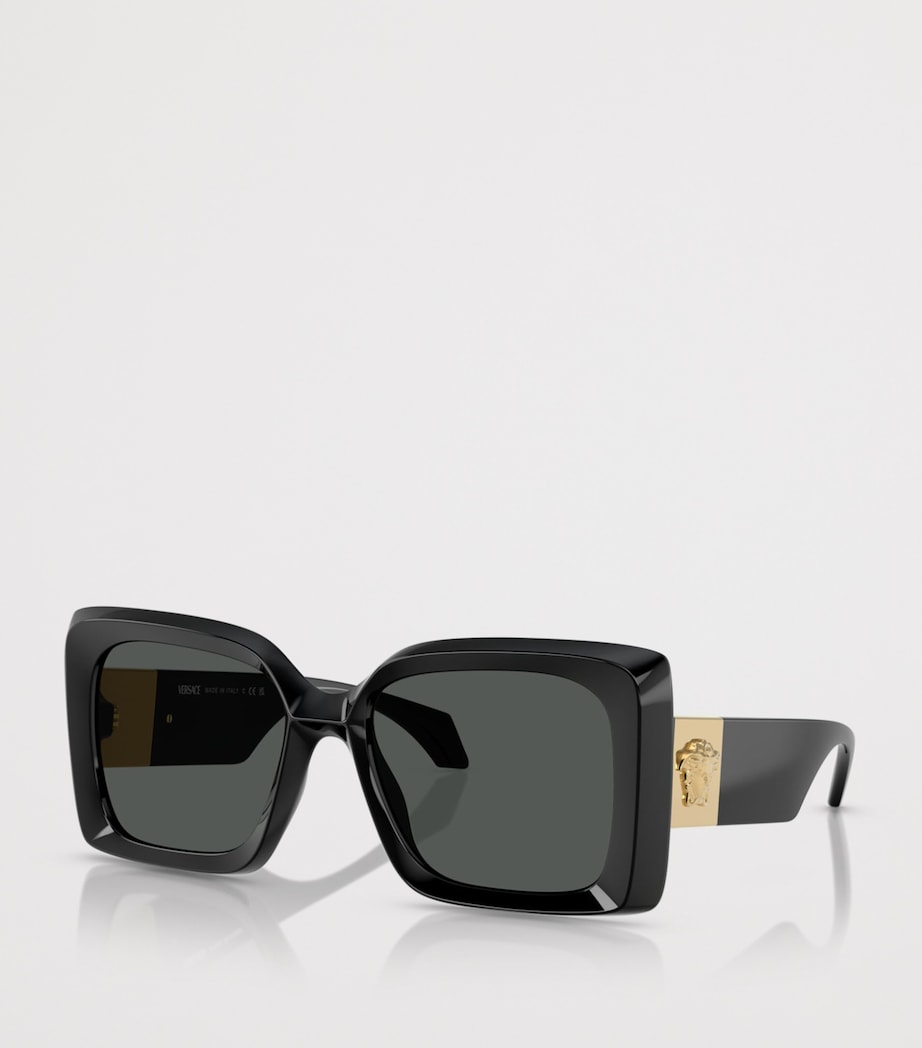 Versace quadratische unregelmäßige Sonnenbrille, UK-Version