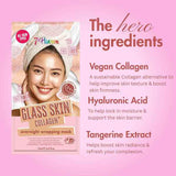 7th Heaven glass skin collagen wrapping mask pack of 6 (British brand)