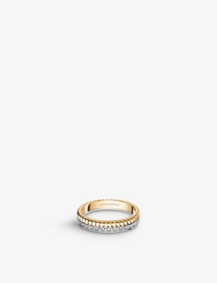 Boucheron Quatre Radiant 18ct gold diamond wedding band, imported from the UK
