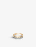 Boucheron Quatre Radiant 18ct gold diamond wedding band, imported from the UK