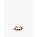 Quatre Classique 18ct pink-gold wedding band - 53mm