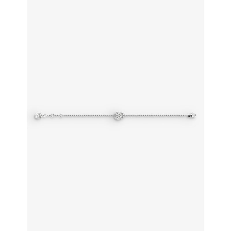 Boucheron Serpent Bohème white gold diamond bracelet 0.33ct, imported from the UK