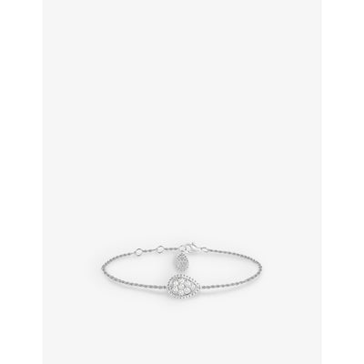 selfridges Boucheron Serpent Bohème 18ct White Gold 0.33ct Round-Cut Diamond Bracelet- Buy online at McGrocer