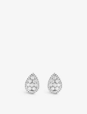 Boucheron Serpent Bohème 0.66ct diamond earrings, imported from the UK