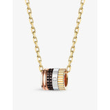 Boucheron Quatre Classique 18ct gold diamond necklace, imported from the UK