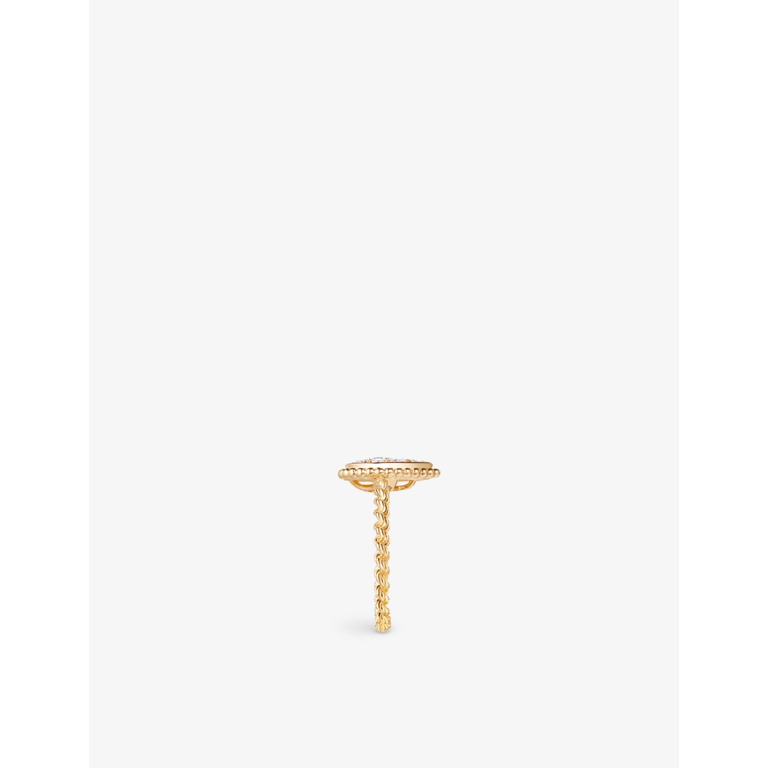 Boucheron Serpent Bohème diamond ring 18ct yellow gold (British brand)