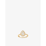 Serpent Bohème 18ct yellow-gold and diamond ring - 58mm