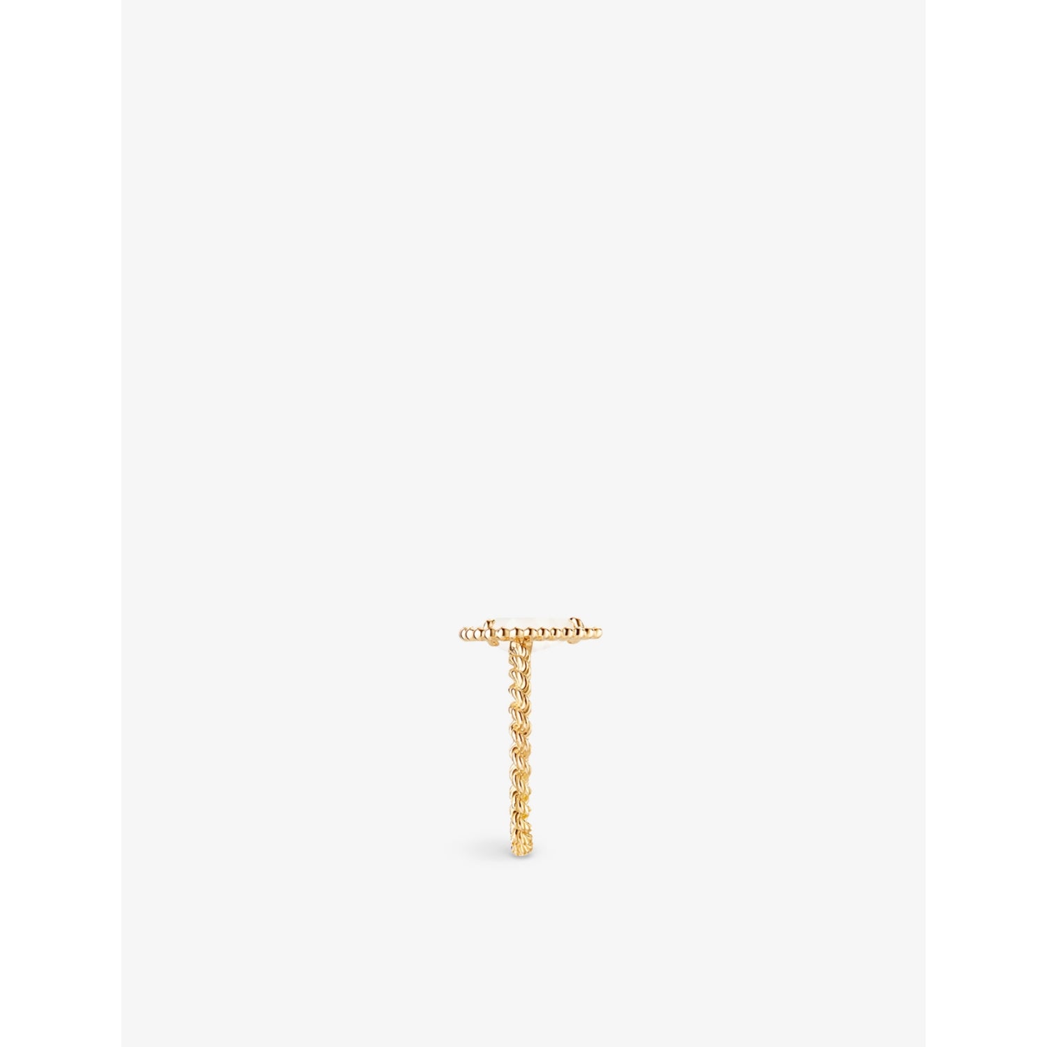 Boucheron Serpent Bohème yellow-gold mother-of-pearl ring - British product