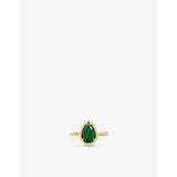 Boucheron Serpent Bohème ring in 18ct gold with 2ct malachite, UK version