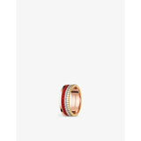 Boucheron Quatre Red Edition ring in 18ct gold and ceramic (British brand)