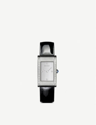 Boucheron Reflet stainless-steel watch with diamond indices 21mm (British brand)