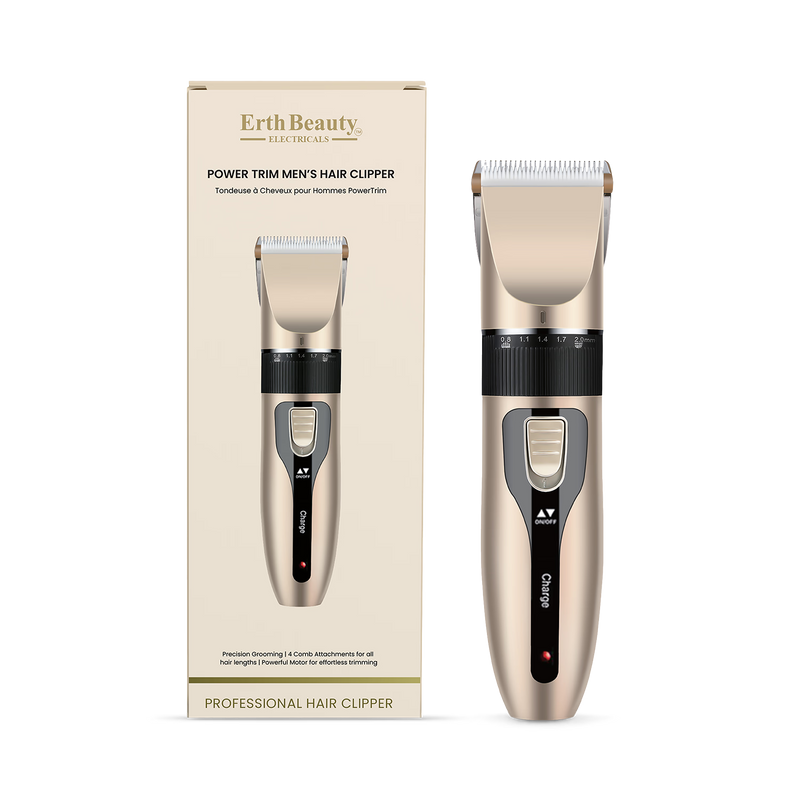 Erth Skin London Power Trim men's hair clipper, imported from the UK