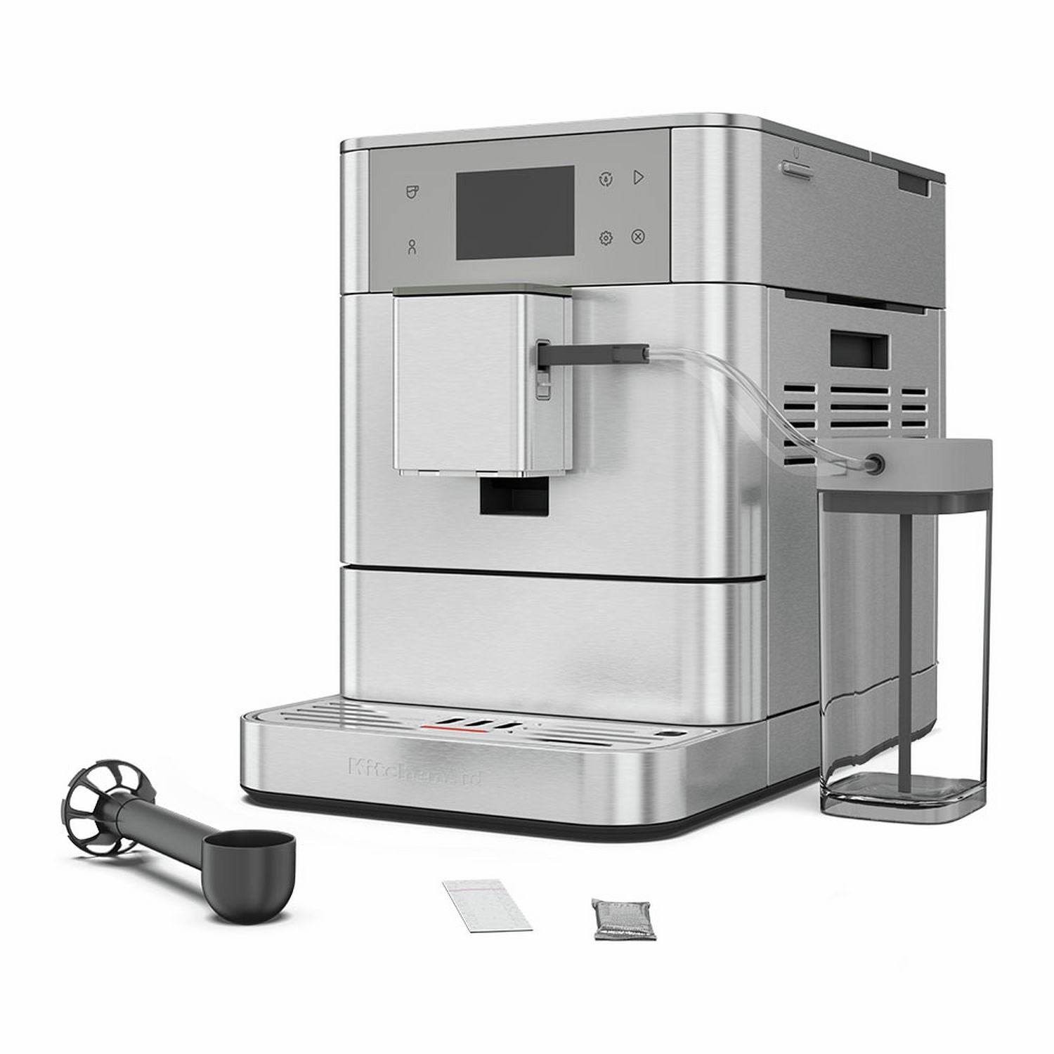 KitchenAid KF7 espresso machine steel (British brand)